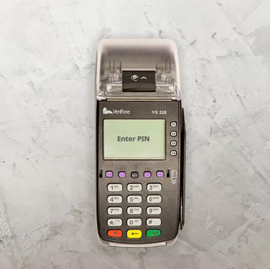 Verifone VX520_Top_view