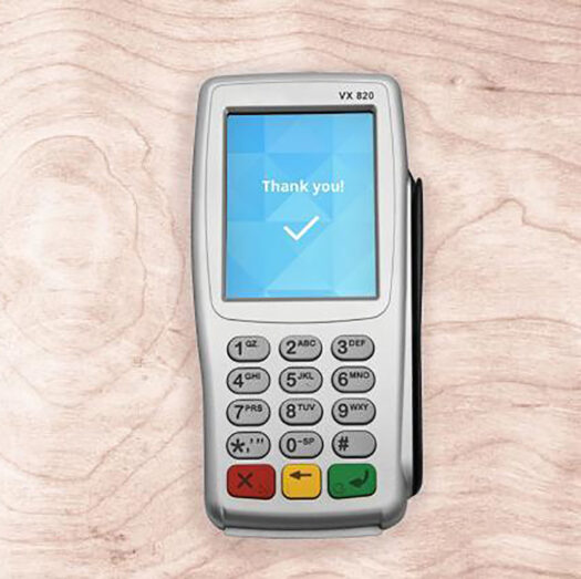 Verifone VX820_Top_View